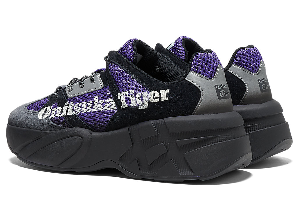 Women's Onitsuka Tiger P-trainer Shoes Gentry Purple/Black | 21635LZEW