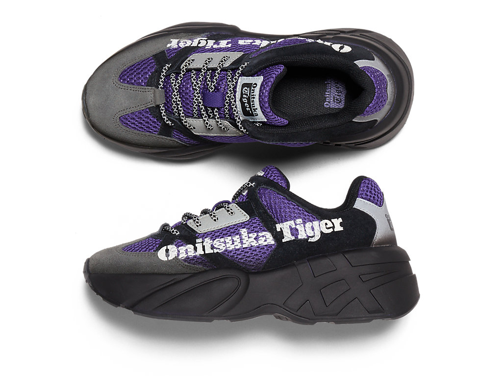 Women's Onitsuka Tiger P-trainer Shoes Gentry Purple/Black | 21635LZEW