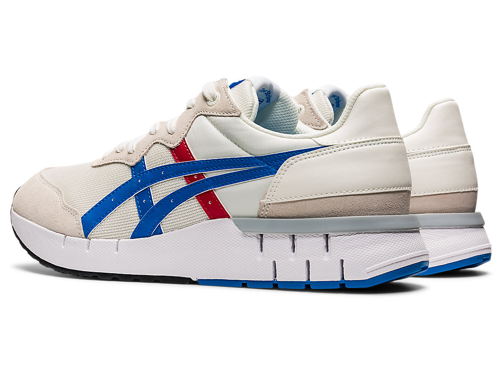 Women's Onitsuka Tiger Rebilac Runner Shoes Cream/Directoire Blue | 50912PMWJ