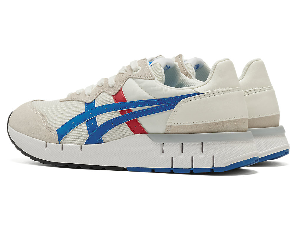 Women's Onitsuka Tiger Rebilac Runner Shoes Cream/Directoire Blue | 50912PMWJ