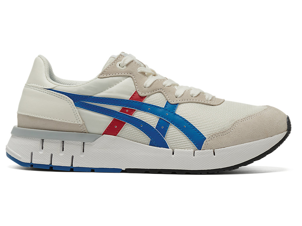 Women\'s Onitsuka Tiger Rebilac Runner Shoes Cream/Directoire Blue | 50912PMWJ