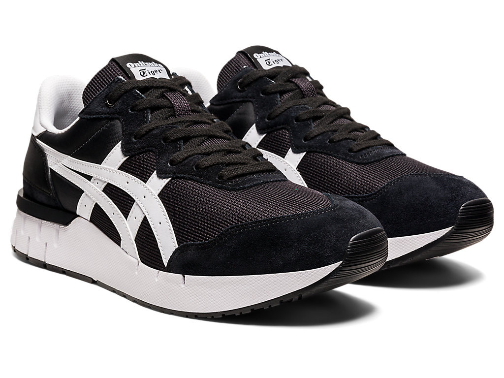 Women's Onitsuka Tiger Rebilac Runner Shoes Black/White | 86307BNLU