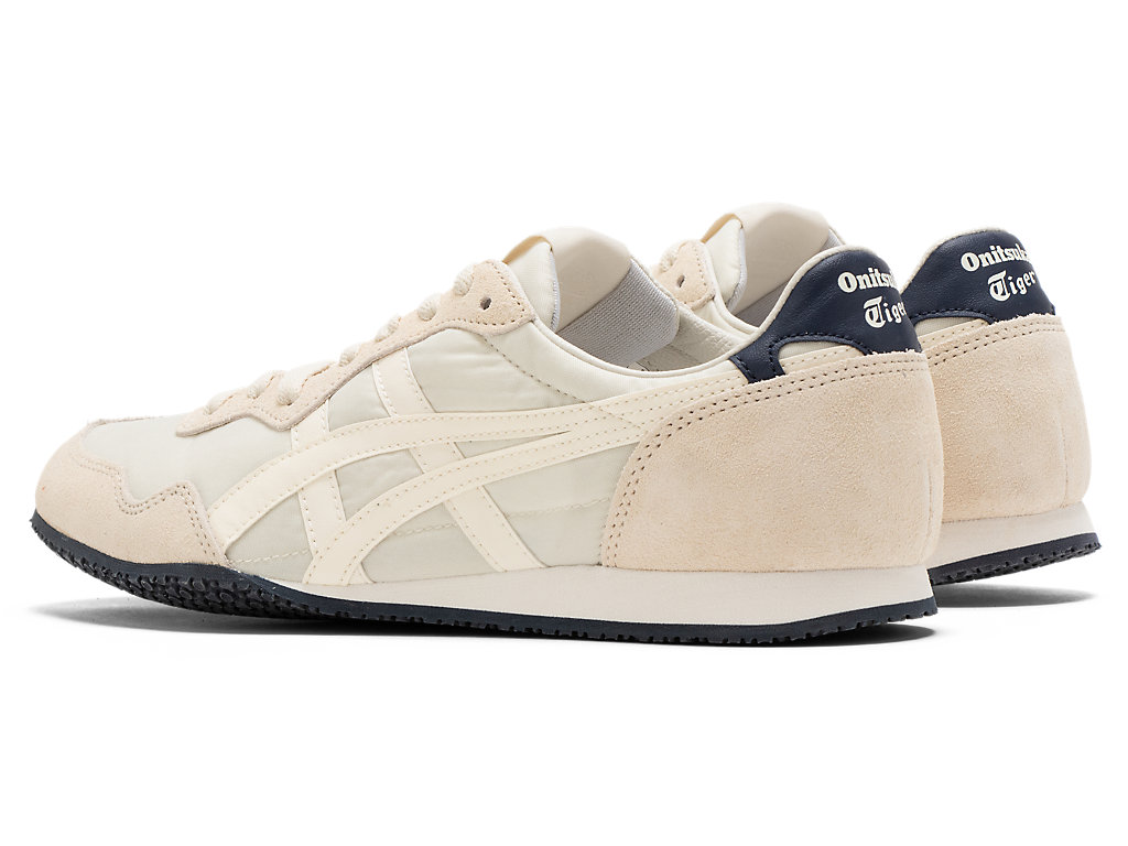 Women's Onitsuka Tiger Serrano Shoes Oatmeal/Cream | 02183WQUD