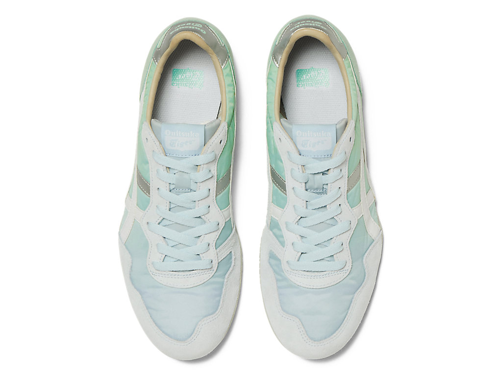 Women's Onitsuka Tiger Serrano Shoes Soft Sky/White | 89217LFQP