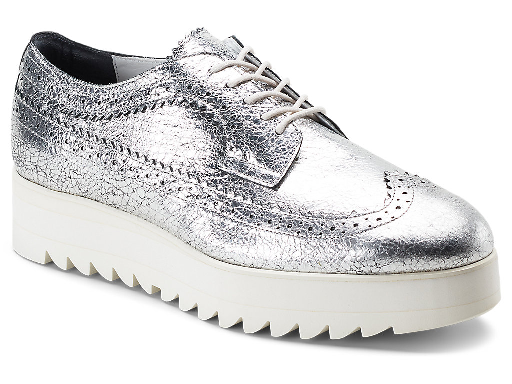 Women's Onitsuka Tiger The Onitsuka™ Brogue Shoes Silver/Silver | 56491FWPO