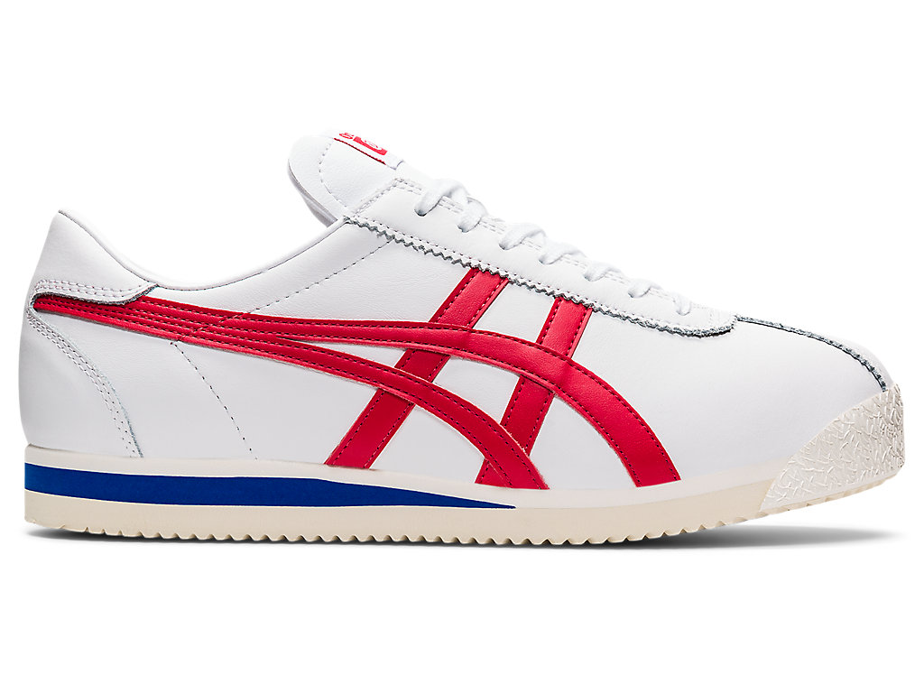 Women\'s Onitsuka Tiger Tiger Corsair Shoes White/Classic Red | 70359DCEM