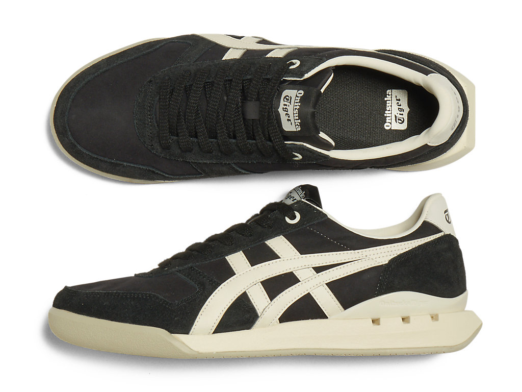 Women's Onitsuka Tiger Ultimate 81 Ex Shoes Black/Cream | 52364XZCP