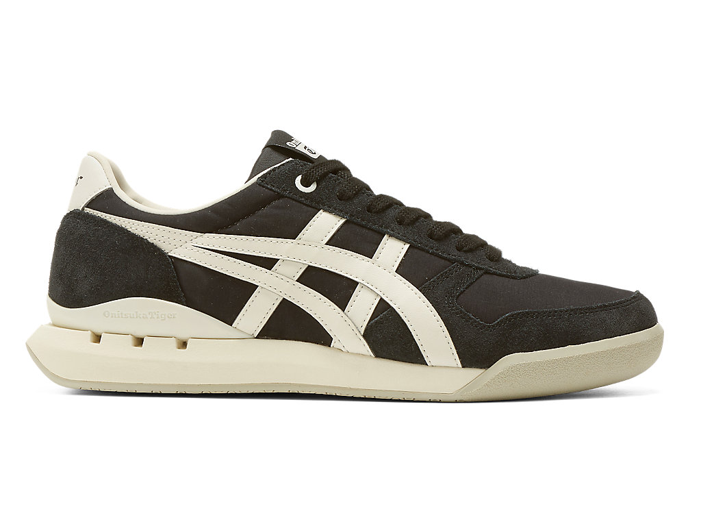 Women\'s Onitsuka Tiger Ultimate 81 Ex Shoes Black/Cream | 52364XZCP