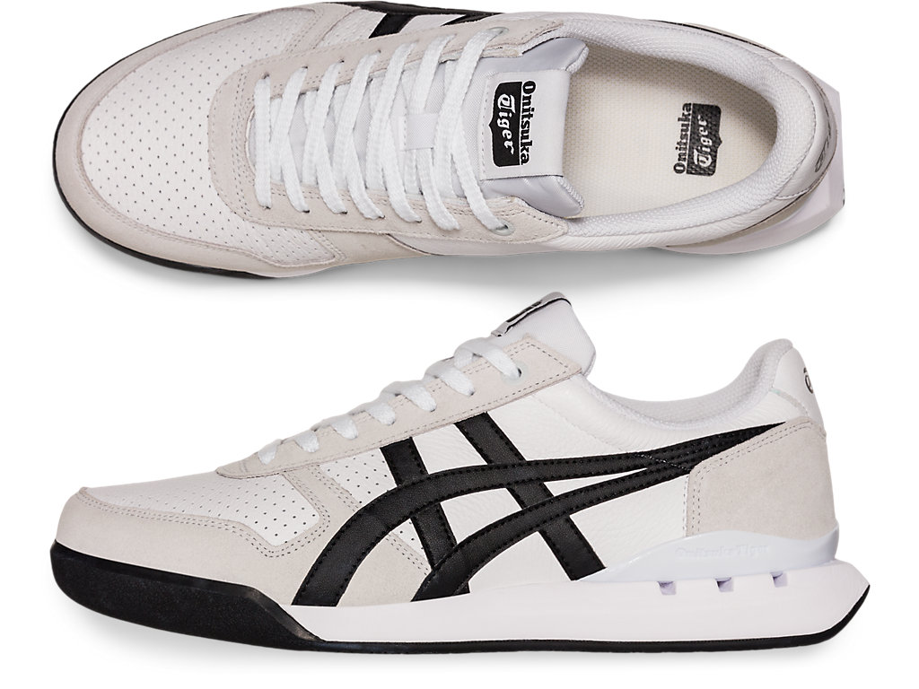 Women's Onitsuka Tiger Ultimate 81® Ex Shoes White/Black | 98761PTBH