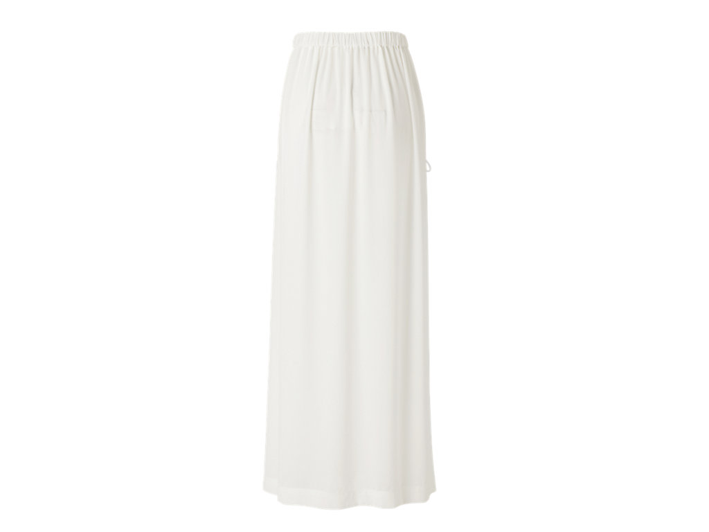 Women's Onitsuka Tiger Ws Long Skirt Clothing White | 49631WVCI