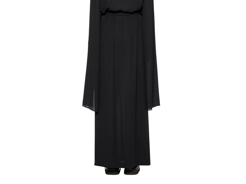 Women's Onitsuka Tiger Ws Long Skirt Clothing Black | 78532KYFS