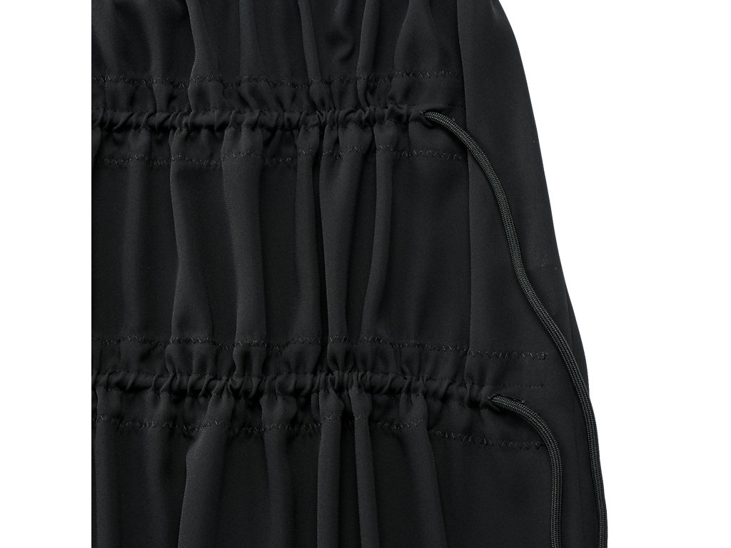 Women's Onitsuka Tiger Ws Long Skirt Clothing Black | 78532KYFS