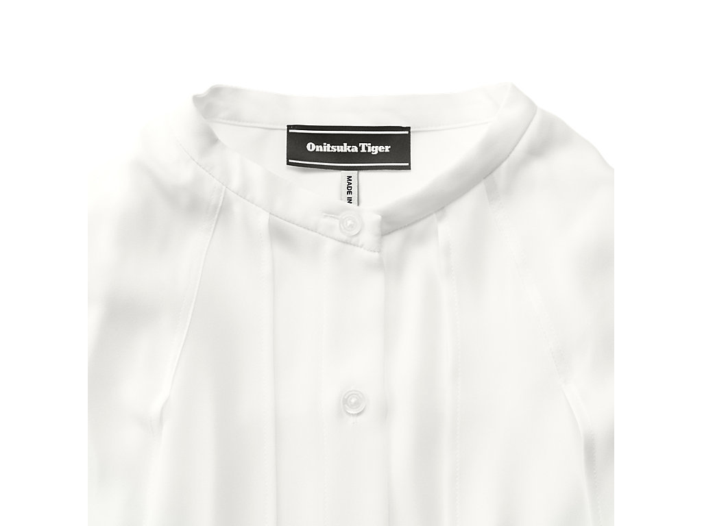 Women's Onitsuka Tiger Ws Shirt Clothing White | 30496YSQP