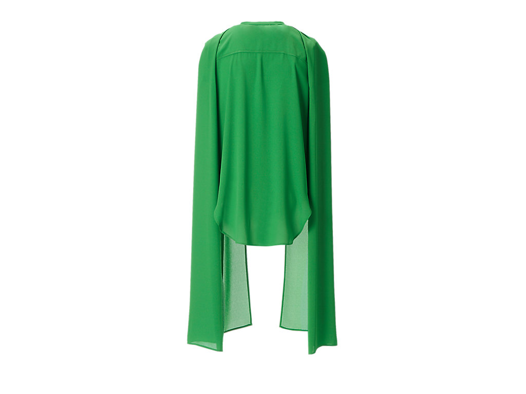 Women's Onitsuka Tiger Ws Shirt Clothing Green | 80541LZQO