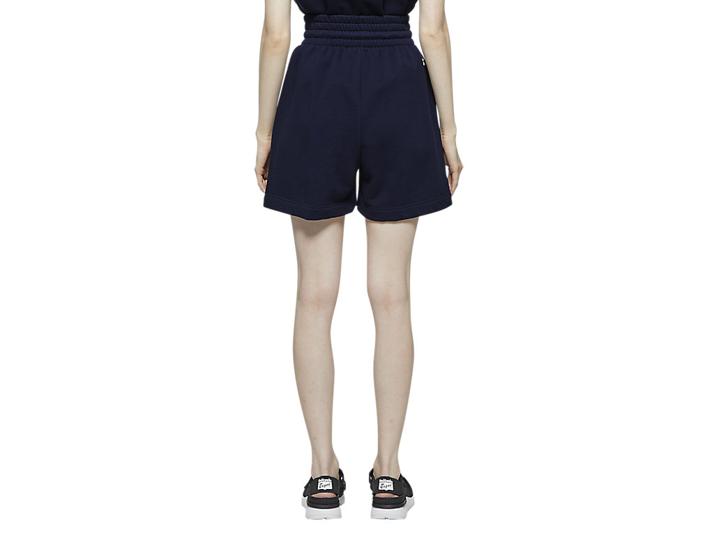 Women's Onitsuka Tiger Ws Shorts Clothing Dark Navy | 51924GOXU