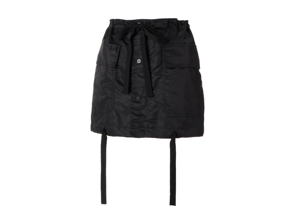 Women's Onitsuka Tiger Ws Skirt Clothing Black | 27805OTJE