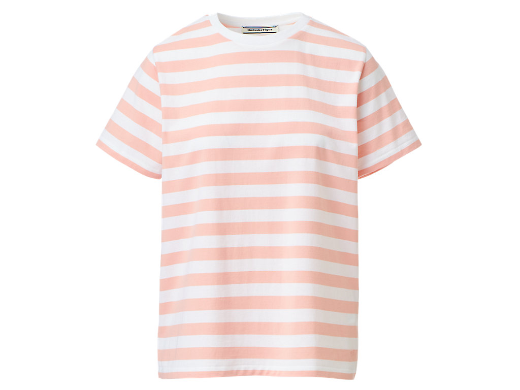 Women\'s Onitsuka Tiger Ws Tee Clothing Cozy Pink | 37502BDLM