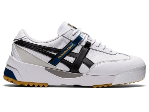 Men's Onitsuka Tiger Delegation Ex Shoes White/Black | 31879UXPE