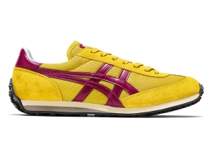 Men's Onitsuka Tiger Edr 78 Shoes Mustard/Dried Berry | 47182RAFD