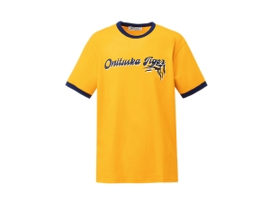 Men's Onitsuka Tiger Graphic Tee Clothing Yellow | 18754YIPH