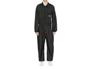 Men's Onitsuka Tiger Jump Suit Clothing Black | 97564NRKM