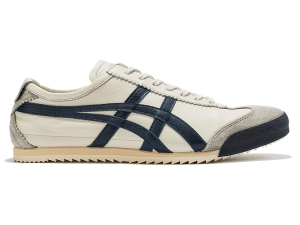 Men's Onitsuka Tiger Mexico 66 Deluxe Mexico 66 Birch/Indigo Blue | 72956LIAN