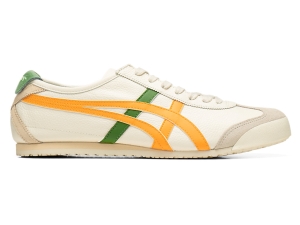 Men's Onitsuka Tiger Mexico 66 Mexico 66 Cream/Citrus | 90437BHEK