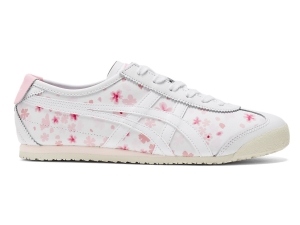 Men's Onitsuka Tiger Mexico 66 Shoes White/White | 58431VBNW