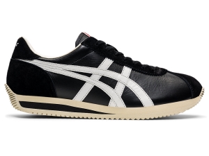 Men's Onitsuka Tiger Moal 77 Nm Shoes Black/White | 32601QJKH