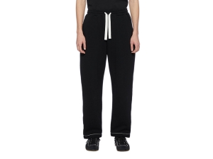 Men's Onitsuka Tiger Pants Clothing Black | 57981OFWL