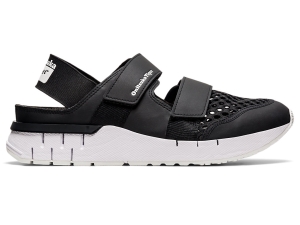 Men's Onitsuka Tiger Rebilac Sandal Shoes Black/Black | 24361UQGO