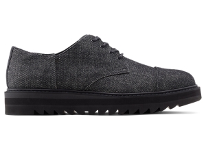 Men's Onitsuka Tiger The Onitsuka Derby Shoes Black/Black | 59216GRYN