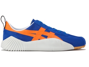 Women's Onitsuka Tiger Acromount Shoes Tuna Blue/Habanero | 49273PMZT