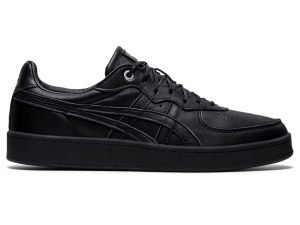 Women's Onitsuka Tiger Gsm Sd Shoes Black/Black | 62540XWDR