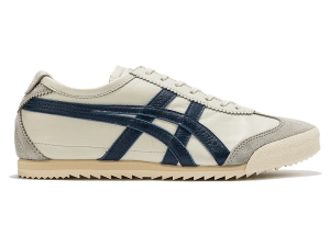 Women's Onitsuka Tiger Mexico 66 Deluxe Mexico 66 Birch/Indigo Blue | 16380QWHP