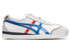 Women's Onitsuka Tiger Mexico 66® Sd Pf Mexico 66 White/Directoire Blue | 41237SJTC