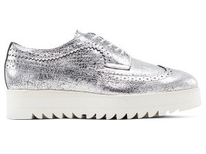 Women's Onitsuka Tiger The Onitsuka™ Brogue Shoes Silver/Silver | 56491FWPO