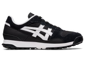 Women's Onitsuka Tiger Tiger Horizonia Shoes Black/White | 93805XSUT