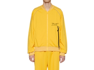 Women's Onitsuka Tiger Track Top Clothing Yellow | 92561DUZS